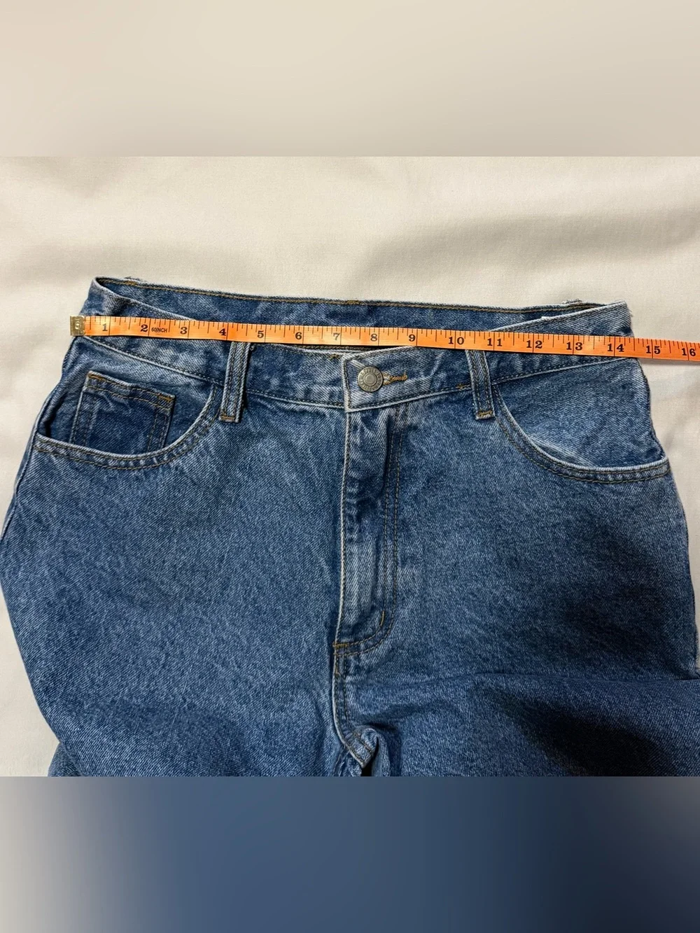 J. Galt Brandy Melville High Rise Straight‎ Leg Jeans Medium 100% Cotton